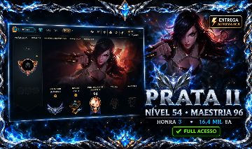 [ENTREGA AUTOMÁTICA] PRATA 2 (1/0 MD5) | 12 SKINS | 16K EA | FULL ACESSO