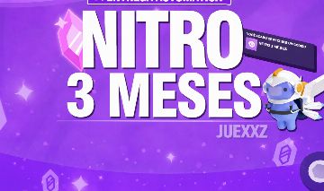 Discord Nitro Gaming 3 Meses