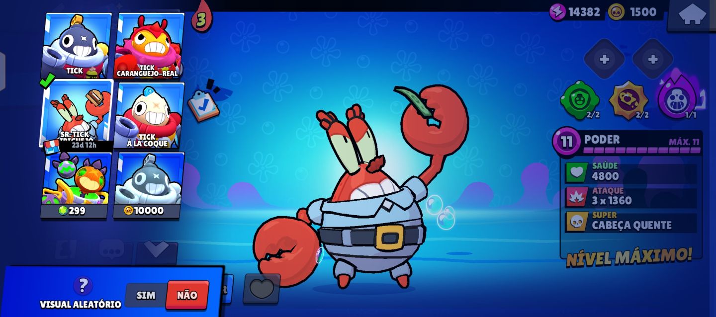 Conta Brawl Stars Antiga | Skins Raras | 29 Nvl 11 | 16 Hipercargas