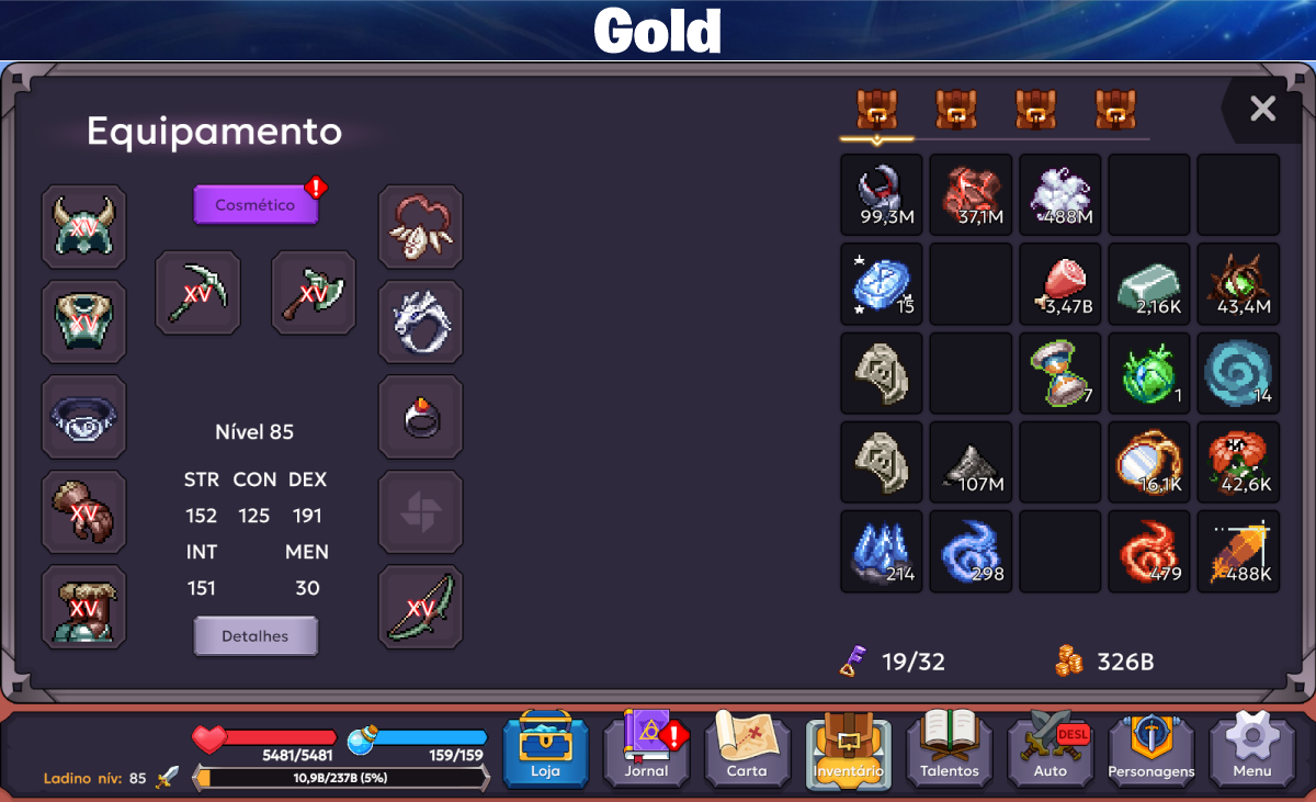 EVITANIA ONLINE MUITOS DIAMANTES-ITENS-GOLD