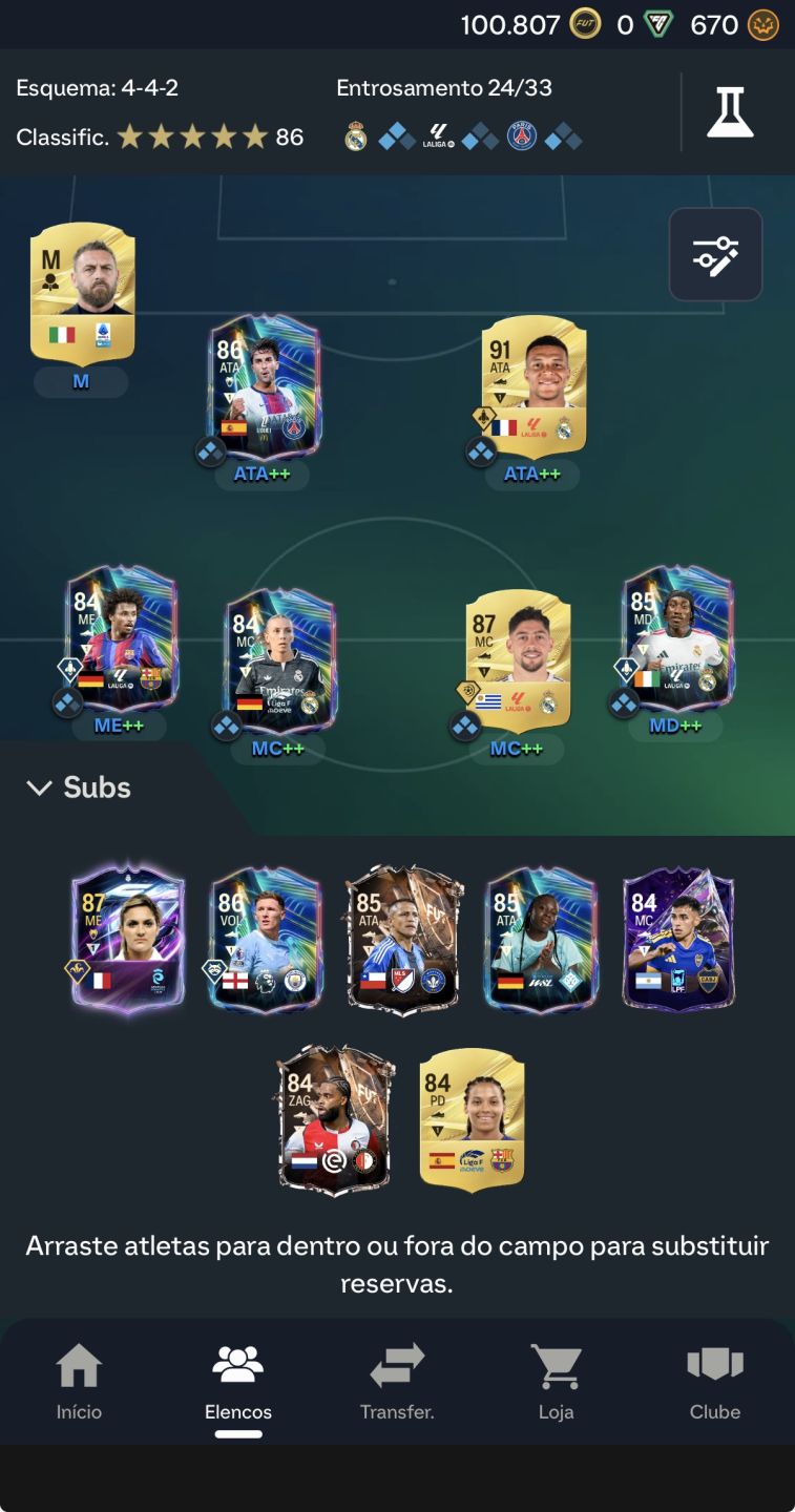 CONTA META EA FC 27 ULTIMATE TEAM MBAPPE E COMPANHIA
