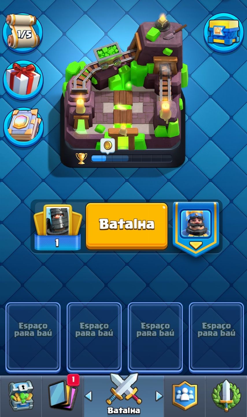 CONTA DE CLASH ROYALE COMPLETA E ANTIGA