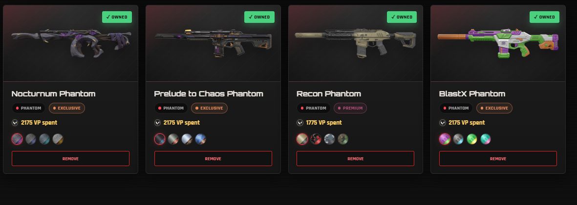 Conta com Muita Skins