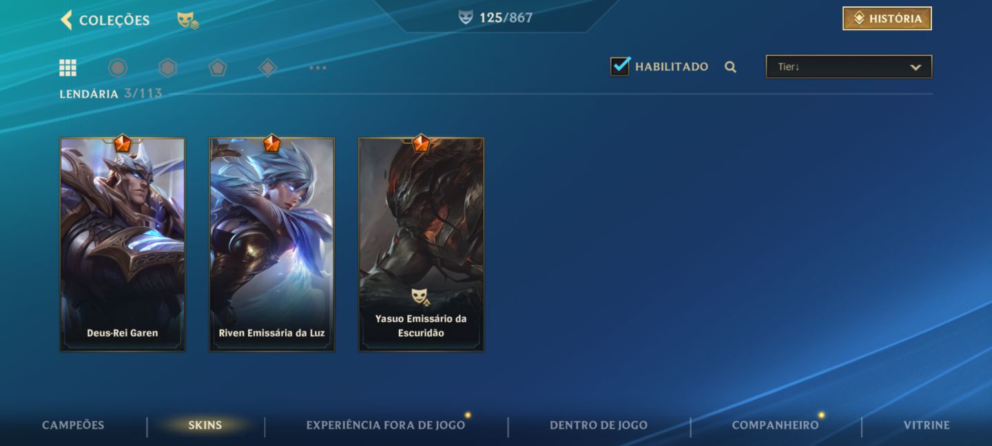 Conta Wild Rift Nivel 172 Todos os dados completos