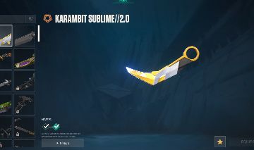 Conta Karambit Sublime + Vandal Sublime Valorant - Full Acesso