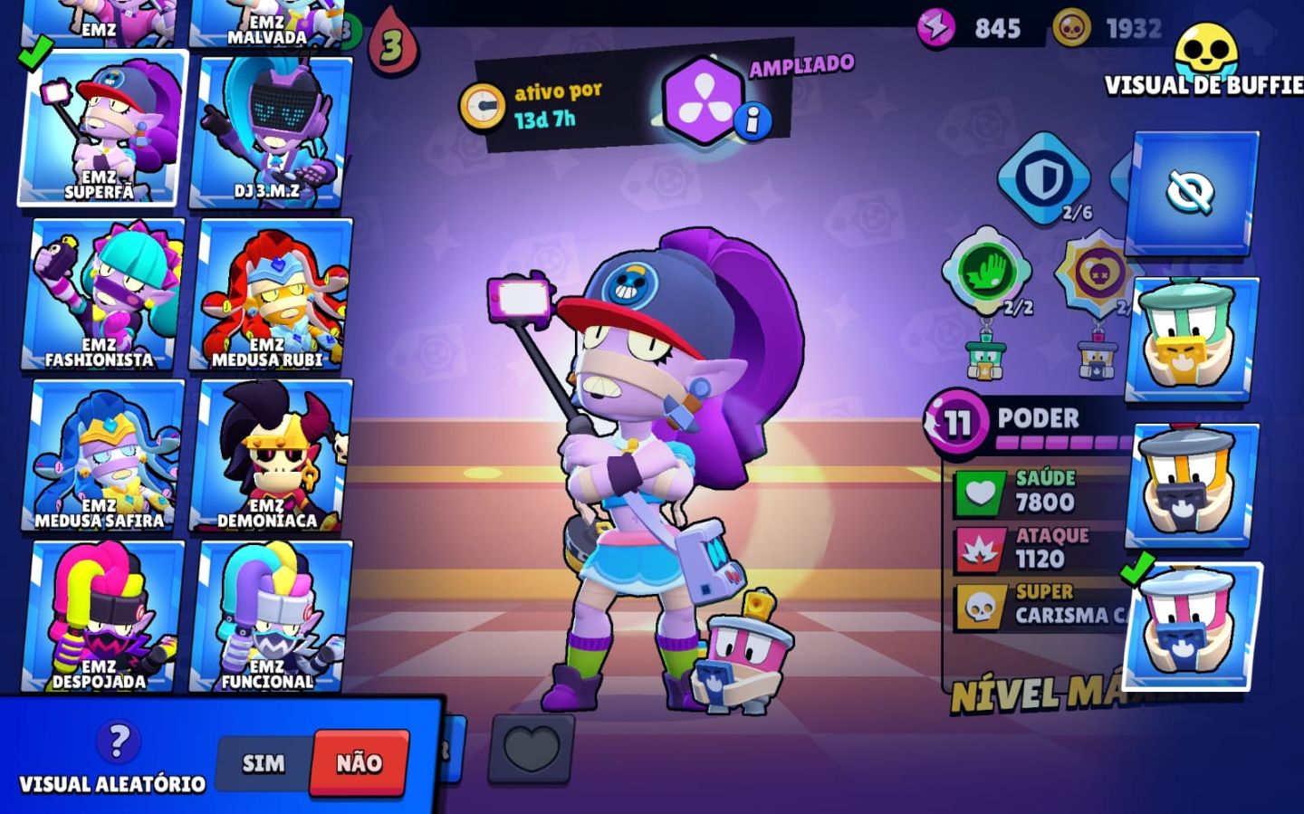 CONTA DE BRAWL STATS À VENDA, +20 PASSES COMPRADOS ANO 2019 80K DE TROFÉUS.