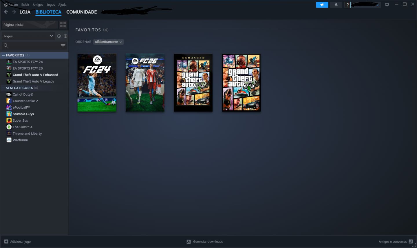 Conta Steam + Conta Gta Online com $6.000.000