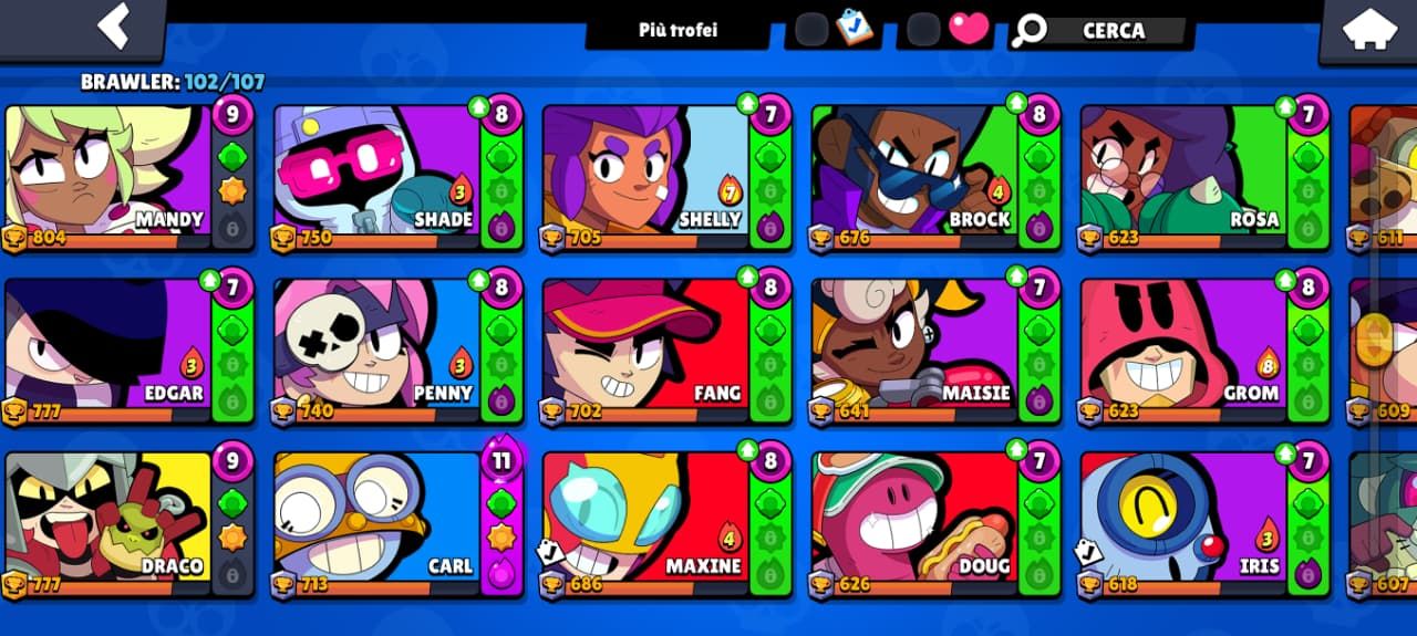 Conta Brawl Stars 73k 106 brawlers 2019