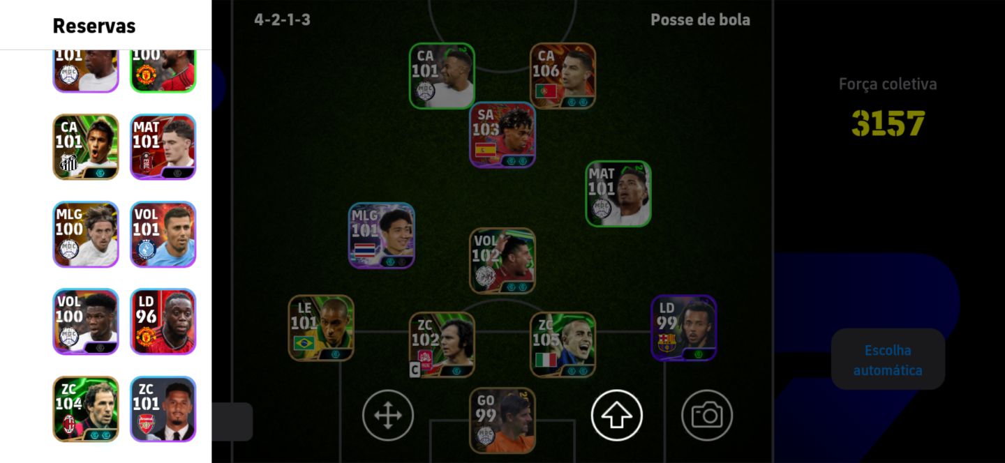 Conta rara efootball 27