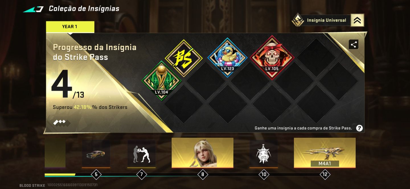 Conta Blood strike com skins bastantes queridas, melhor não tem, menor precço!!