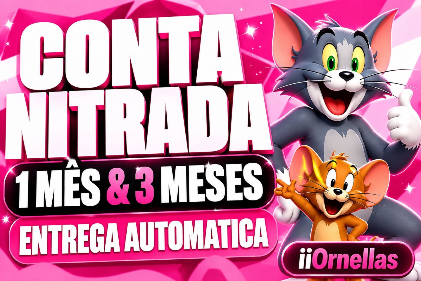 CONTA NITRADA COM 1 & 3 MESES DE NITRO GAMING