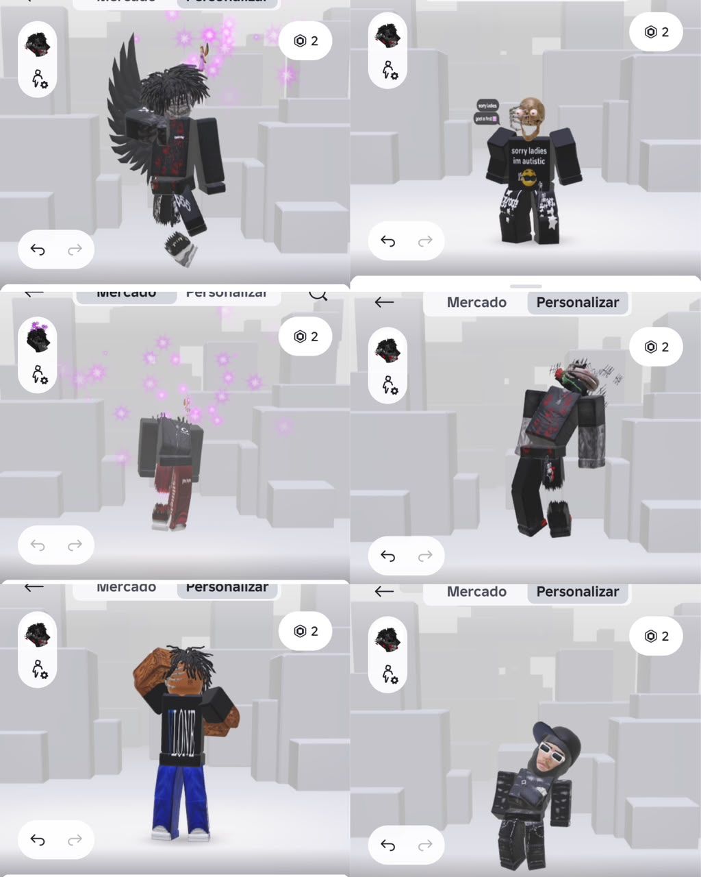CONTA DE ROBLOX INVENTARIO AVALIADO EM 15K DE ROBUX