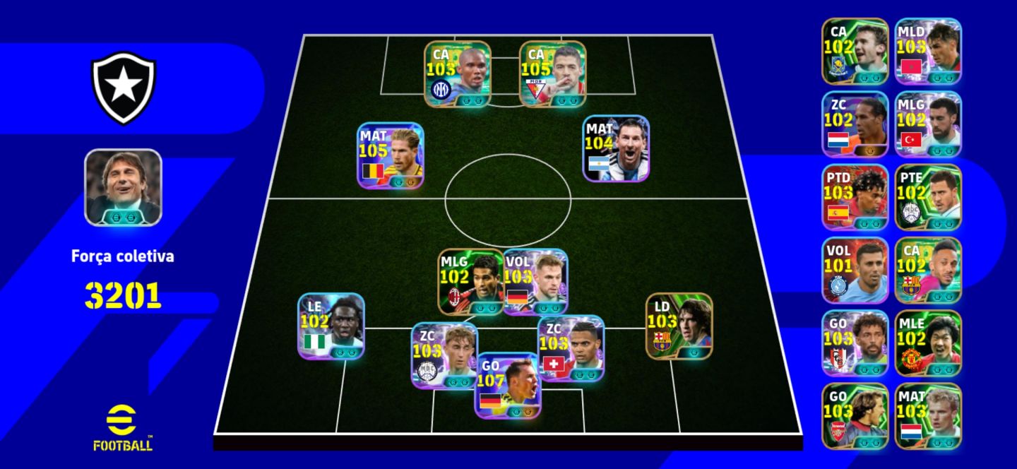 Conta de efootball