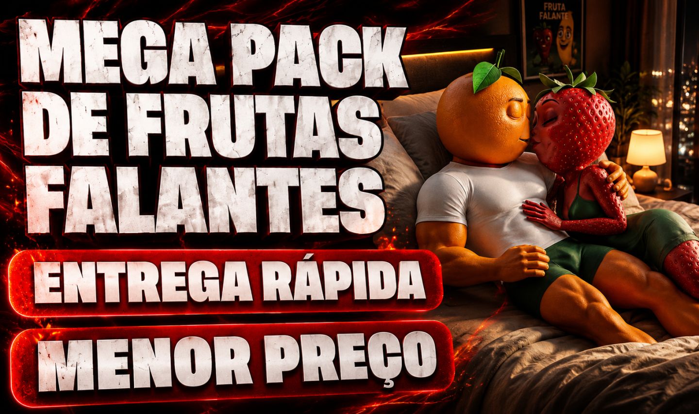 [MEGA PACK VIRAL]FRUTAS E OBJETOS FALANTES + PACK DE +10K VÍDEOS VIRAIS