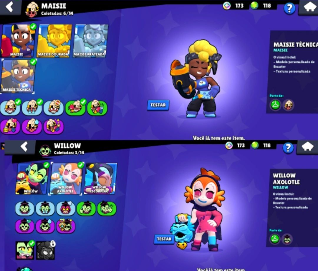 ⚡CONTA DE BRAWL STARS DE 2018 COM SHELLY STELLAR E 5 ANOS DE CRIAÇÃO ⚡