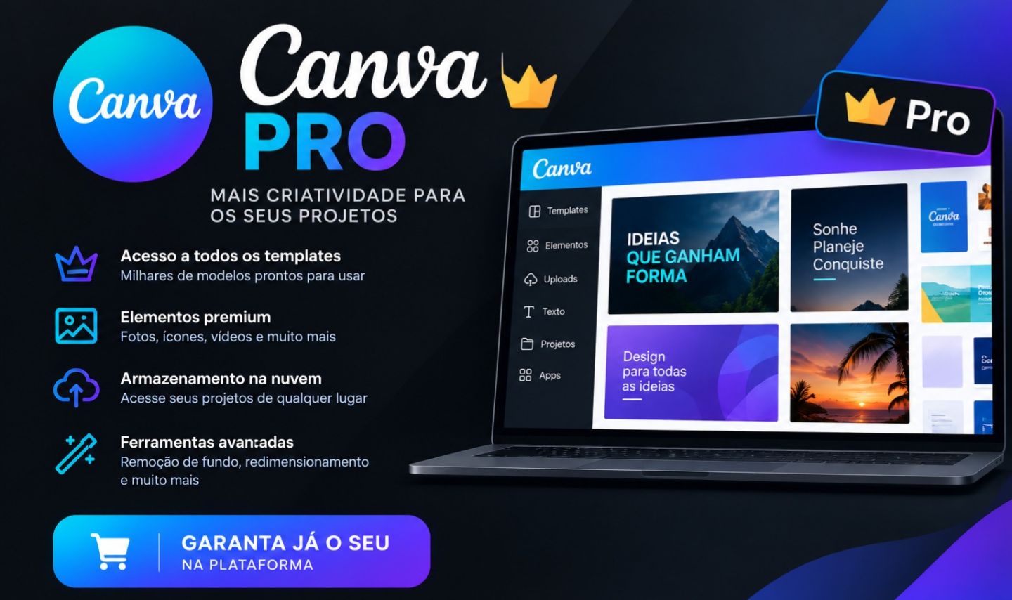CANVA PRO MENSAL