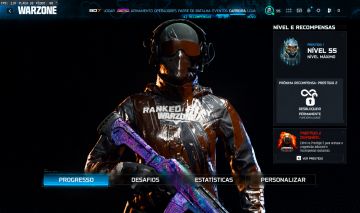 CONTA WARZONE IRIDESCENTE 2 SEASON SEGUIDAS