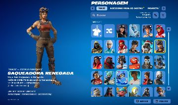 CONTA EPIC GAMES + FORTNITE 33 SKINS