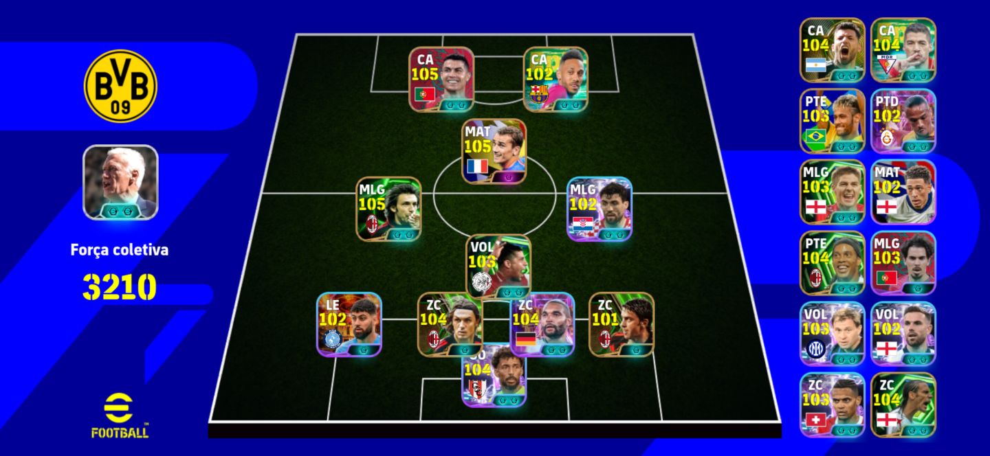 CONTA EFOOTBALL 3210 CRISTIANO RONALDO ETC