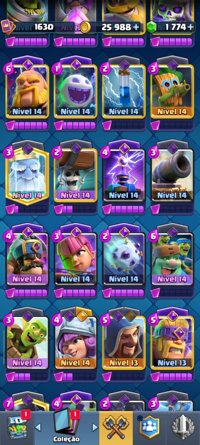 CONTA DE CLASH ROYALE FULL ACESSO