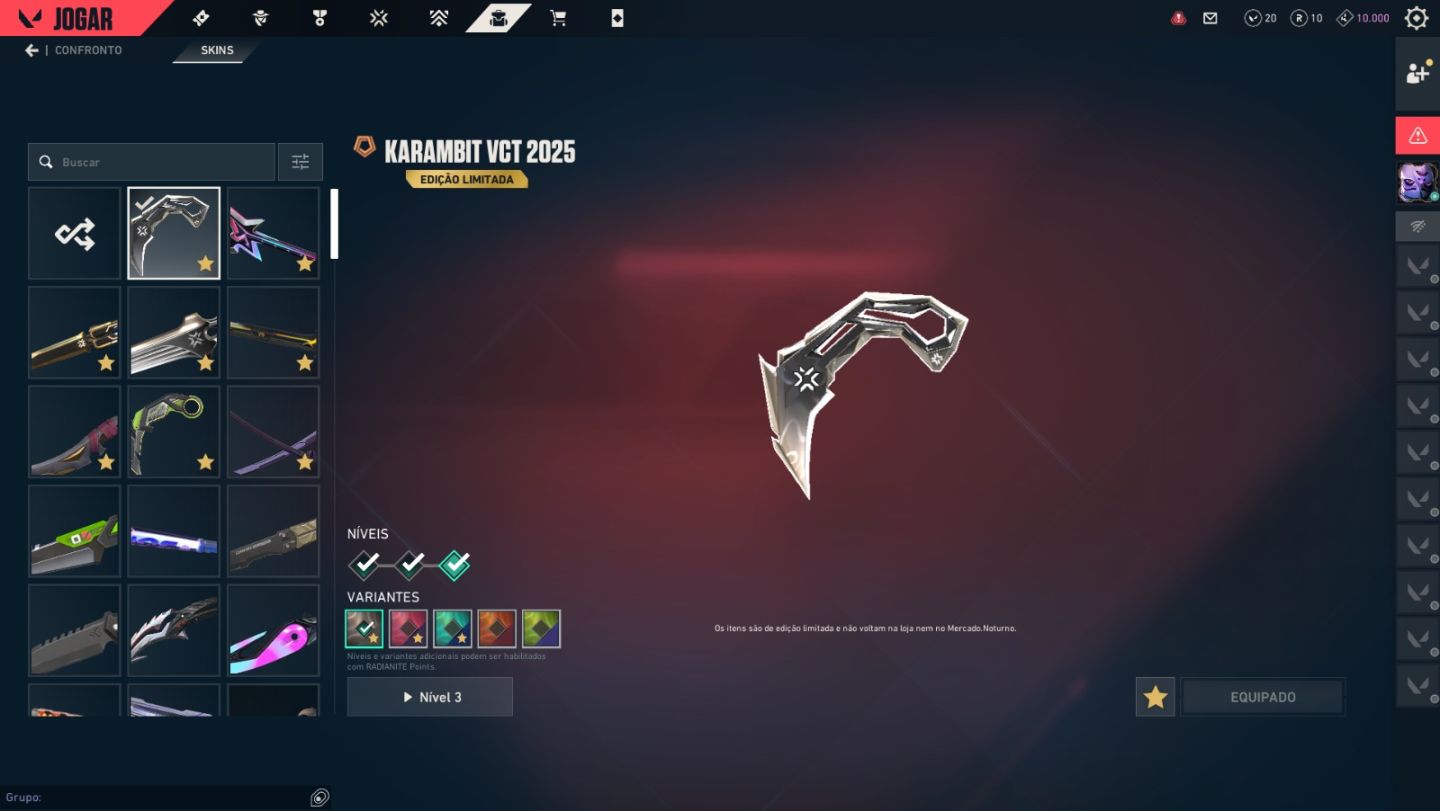 Conta VALORANT EXTREMAMENTE RARA +3K GASTOS!!!