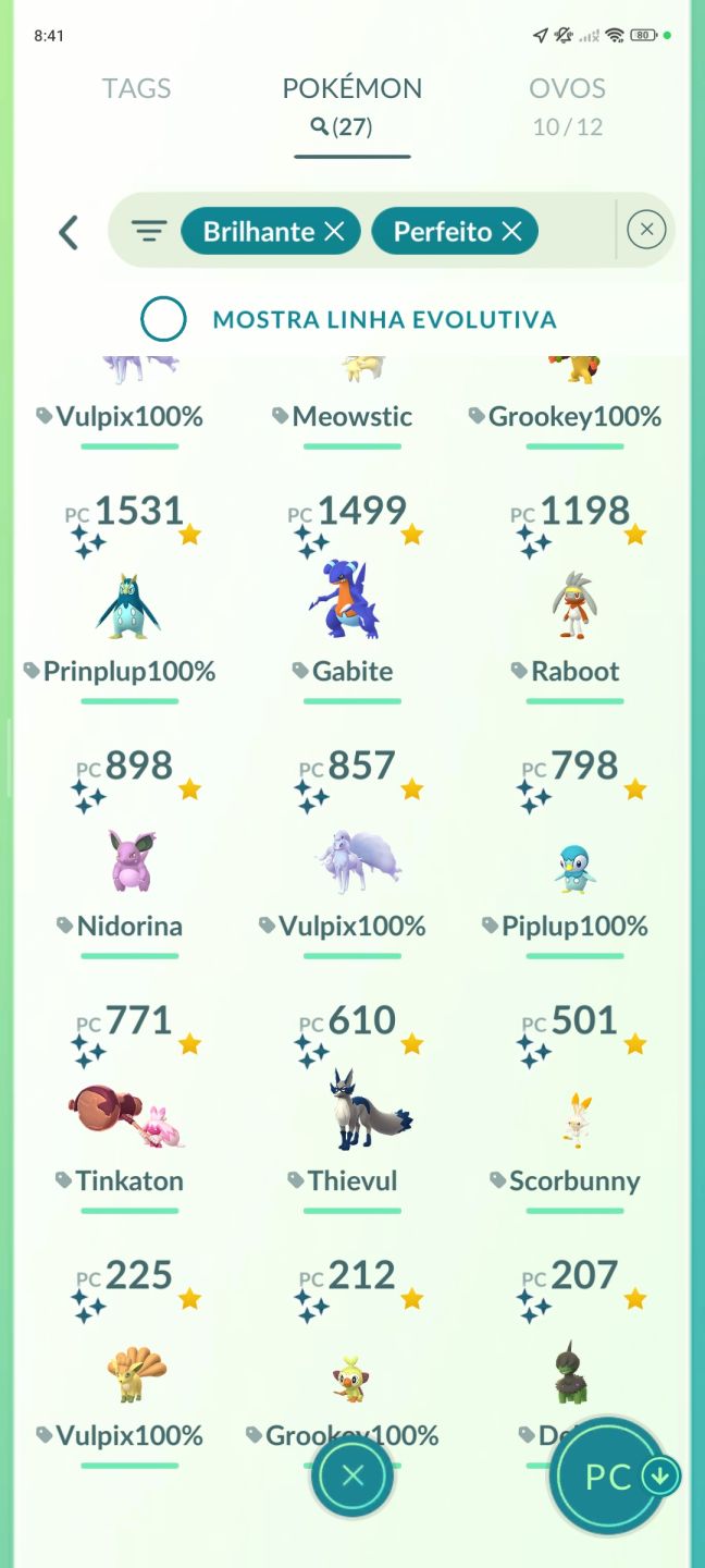 Conta de pokémon go Rara e boa muito pokémon 100%