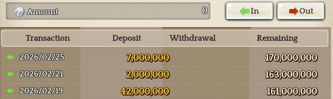 10KK Silver - Tree of Savior (Zachariel Server)