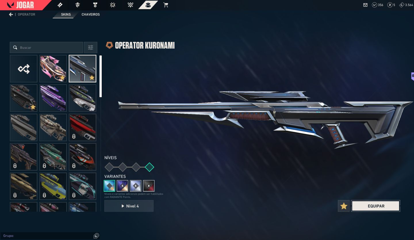 Conta Completa com Muitas Skins de Tudo e R$3k Gastos (valor negociavél)