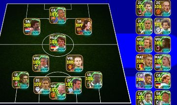 Conta efootball com Meta Players