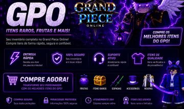 ( Melhores Preços ) GPO - Grand Piece Online, Itens e frutas raras para seu jogo
