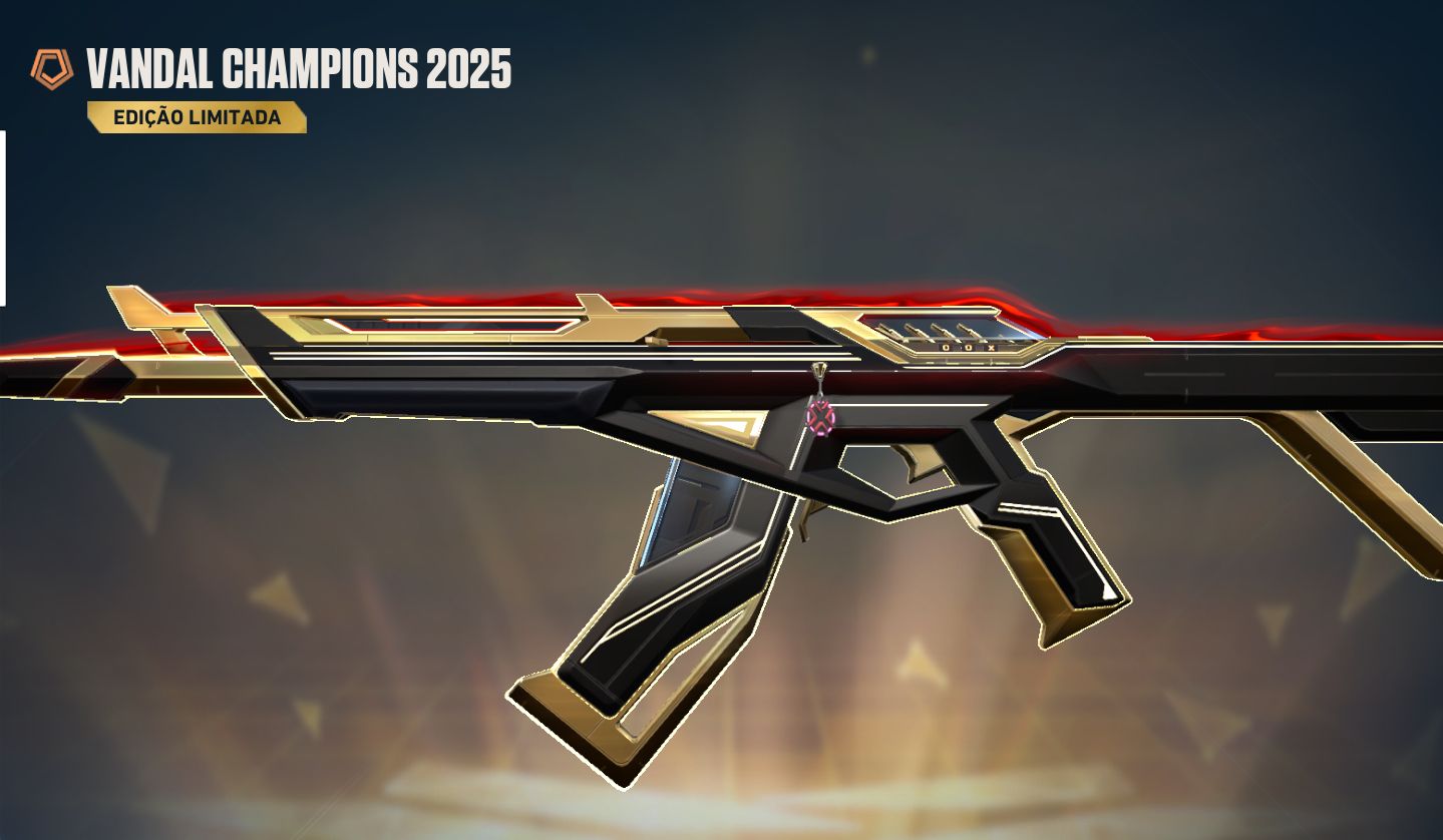 CONTA VALORANT COM TODAS AS SKINS CHAMPIONS + SKINS LIMITADAS VCT + CENTELHA VCT