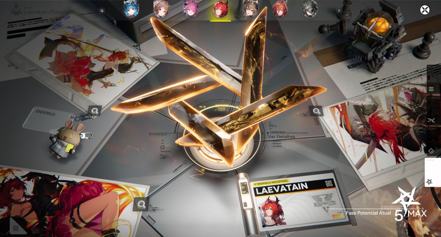 CONTA LEVEL 60 - LAEVATAIN P5 + ARMA - TODOS T6 ( EXCEÇÃO: LIFENG ) - NEGOCIÁVEL