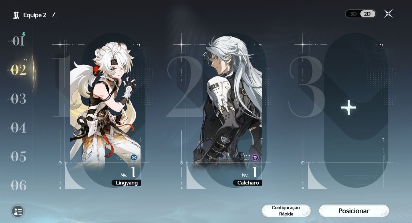 Hsin R1 S1 + Chisa S1 + Verina R3 + Calcharo + Lingyang + T4 R6