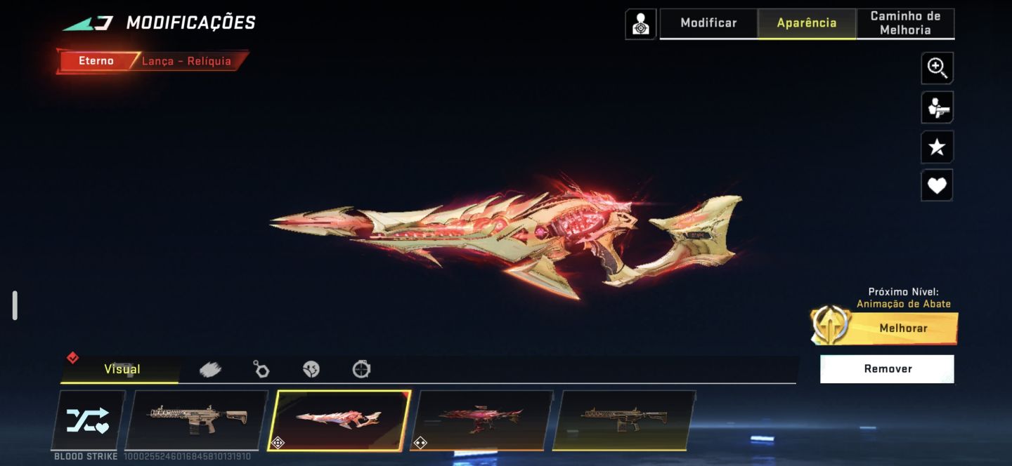 [Conta de Blood Strike] Com várias skins Eternas e Ultras