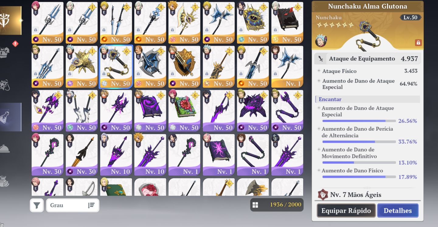Conta 7ds origin competa full endgame tudo upado