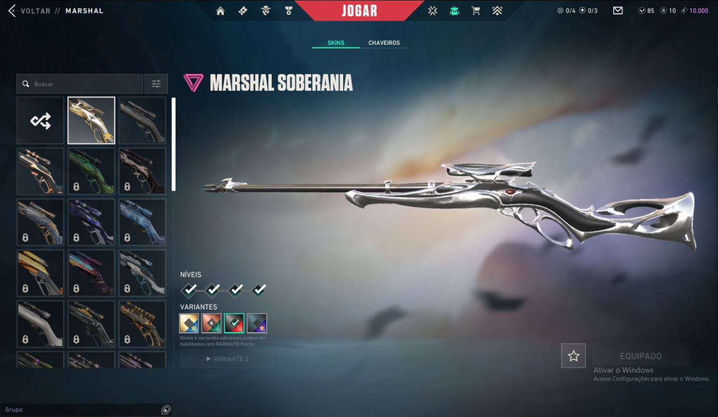 Conta Valorant Imortal com Vandal Gaia