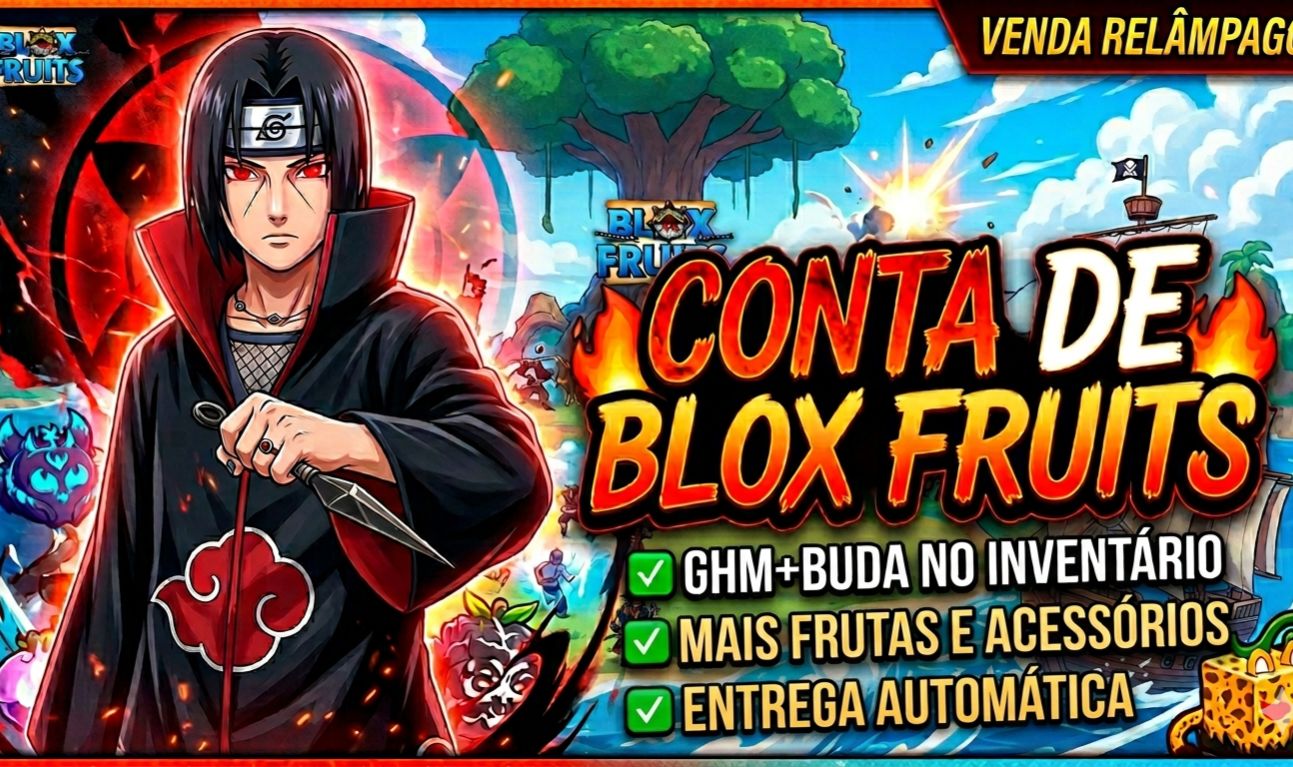 CONTA DE BLOX FRUITS LVL.MAX E MUITO MAIS!!(DESCRIÇÃO!!)