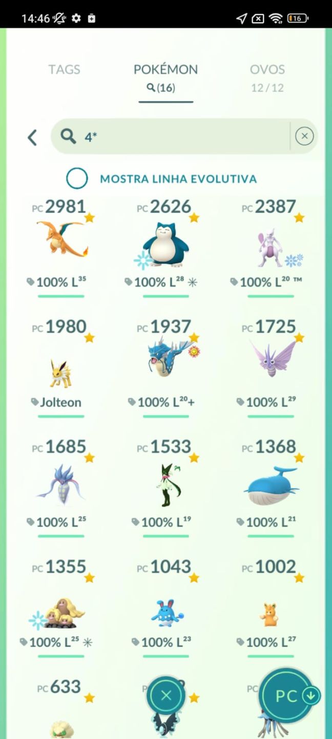POKÉMON GO LVL 69 | 55 LENDÁRIOS | 51 SHINIES | 16 IV 100% | MEWTWO RARO