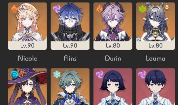Conta com 5 personagens limitados