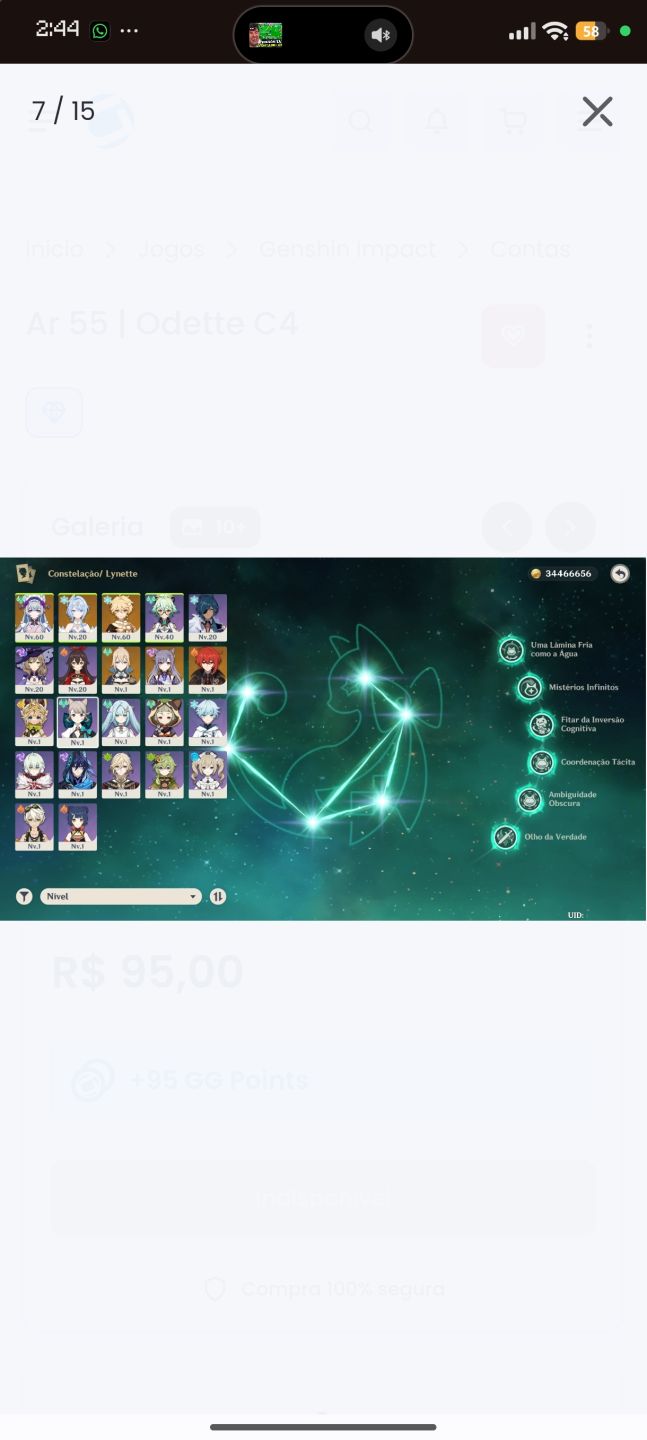 Odette c4 no 50/50 Pitty 25