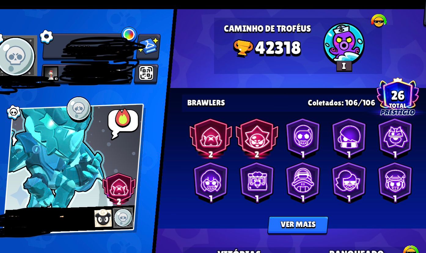 CONTA BRAWL STARS FULL