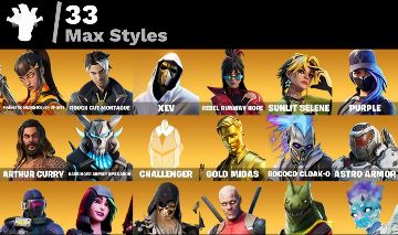 FULL ACESSO | Conta Fortnite 149 Skins, Emotes e Itens Raros | Gold midas!