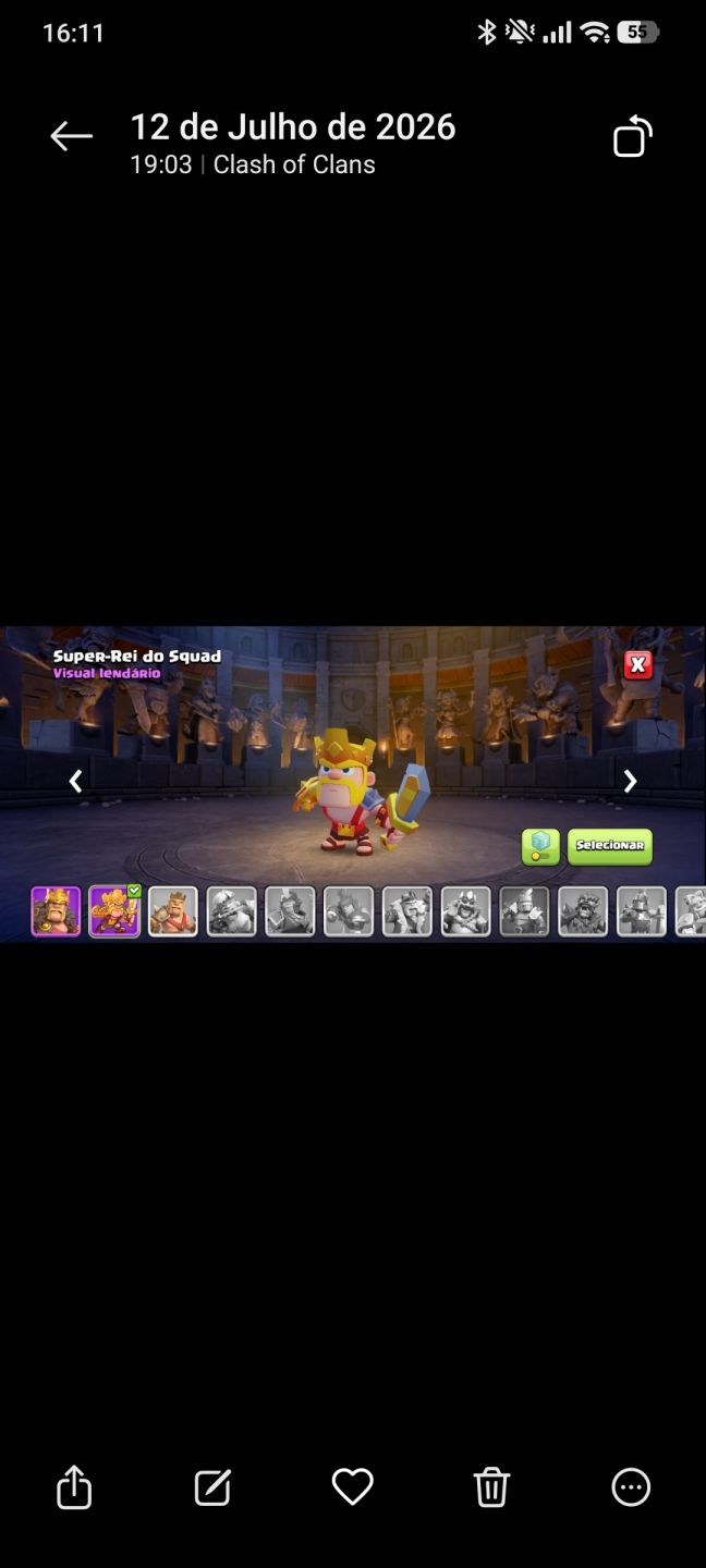 Conta de Clash of Clans - Nostalgia