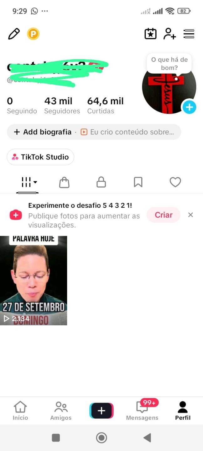 TIKTOK BR MONETIZADA DISPONÍVEL