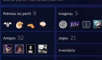 Conta com jogos famosos