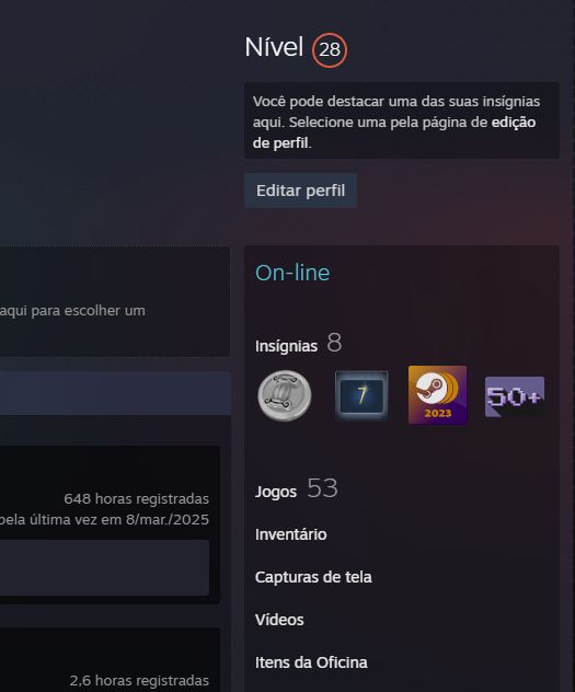 Contas CS2 Prime + Premier + Level Steam + Medalhas