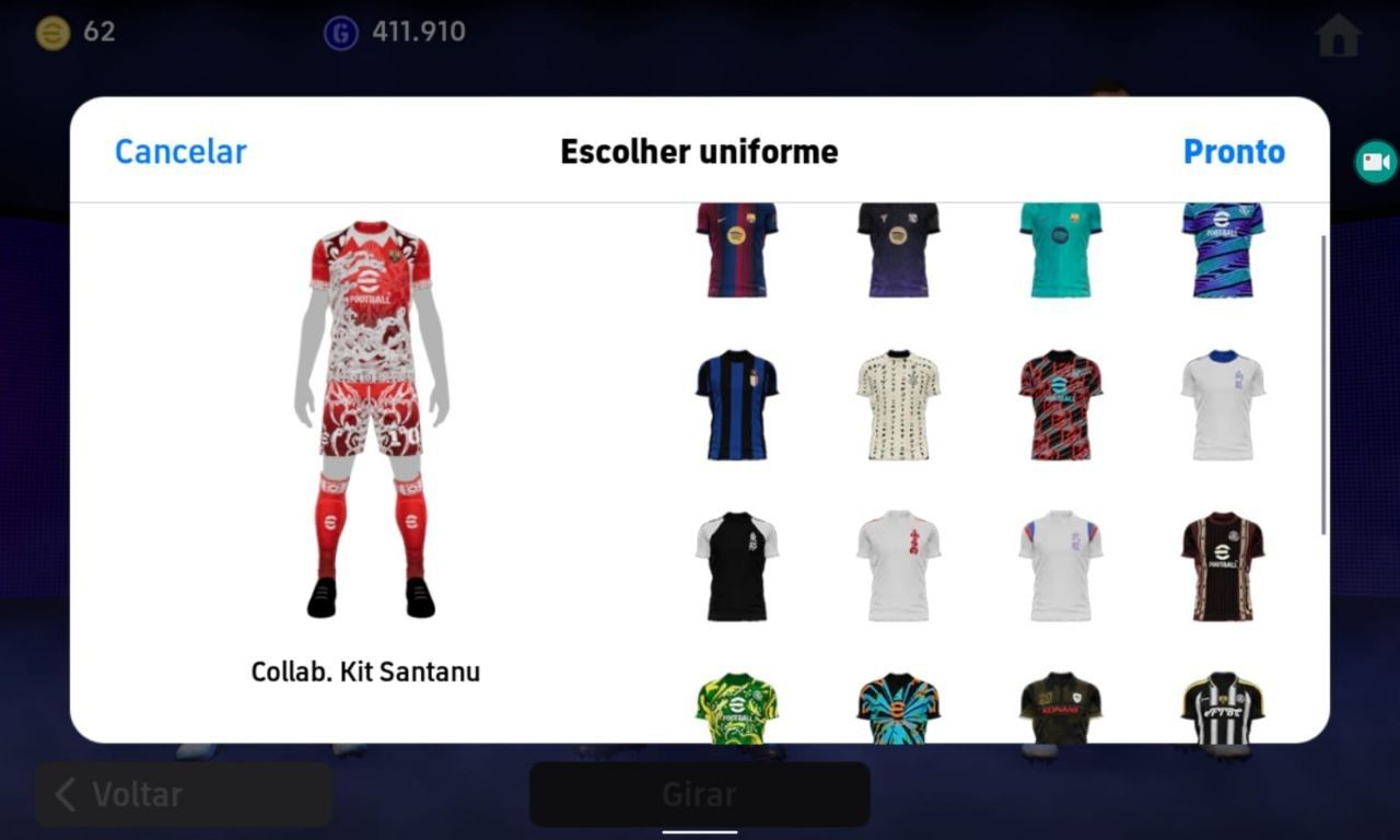 CONTA EFOOTBALL SEMI-FULL! GULLIT + MBAPPE ANTIGO + DEL PIERO BLITZ + CECH E+++!