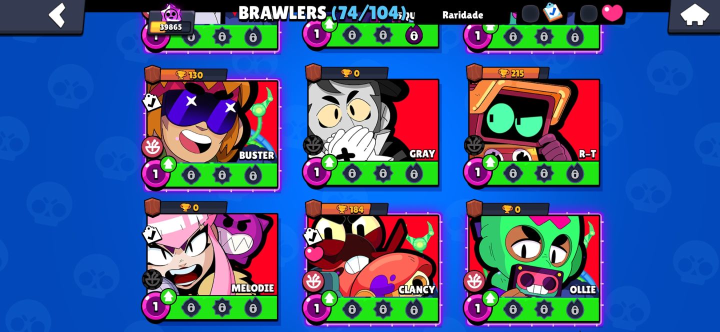 Conta de braws stars rara