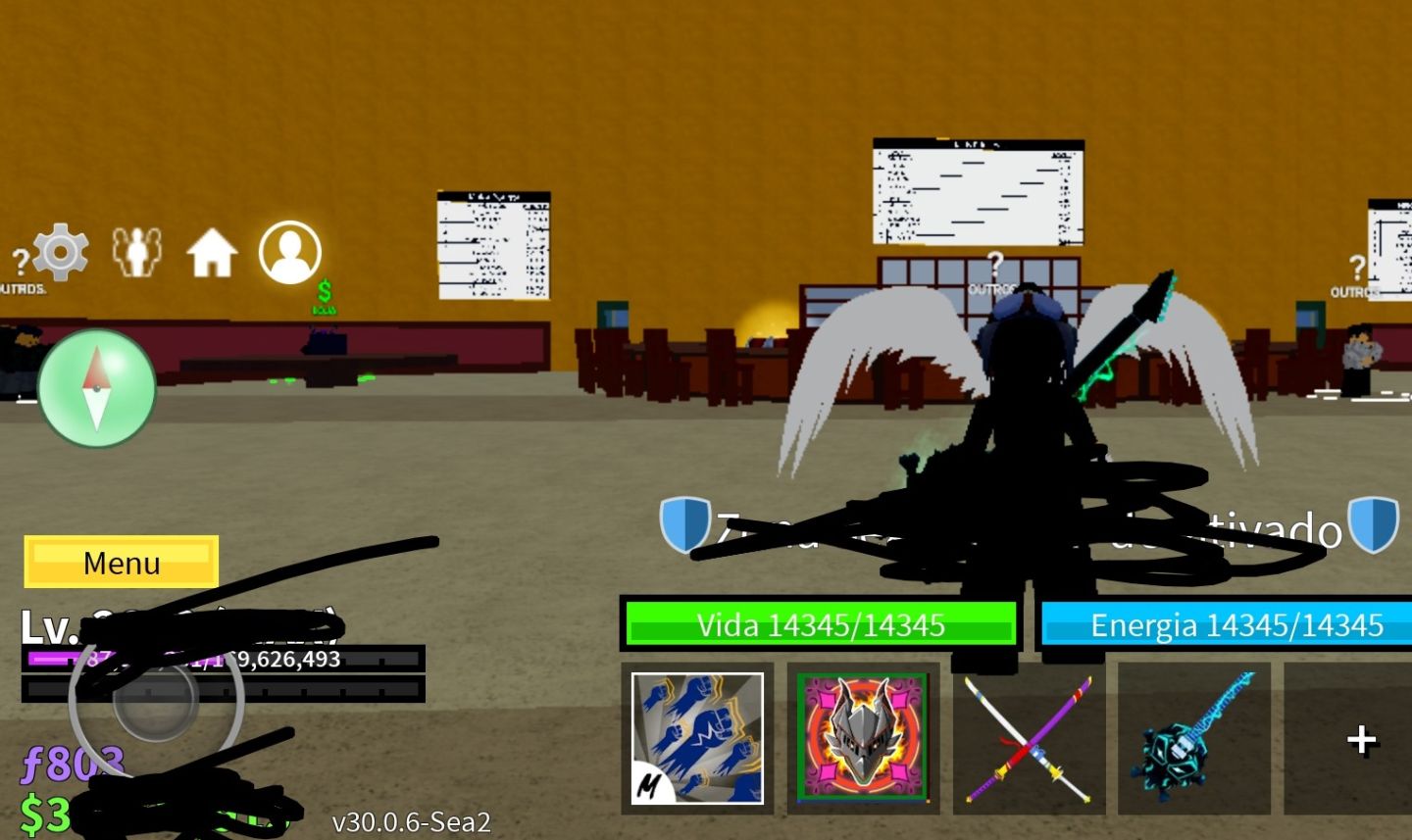 Conta blox fruta