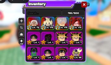 Conta de ASTD com 4 personagens 7 estrelas e muitos outros para evoluir